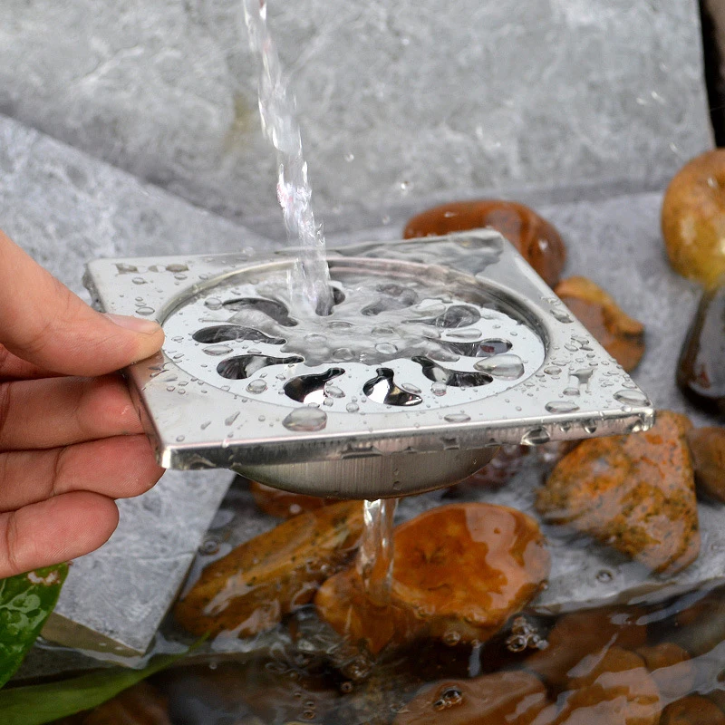The Stainless Big Deodorant Bathroom Floor Drain