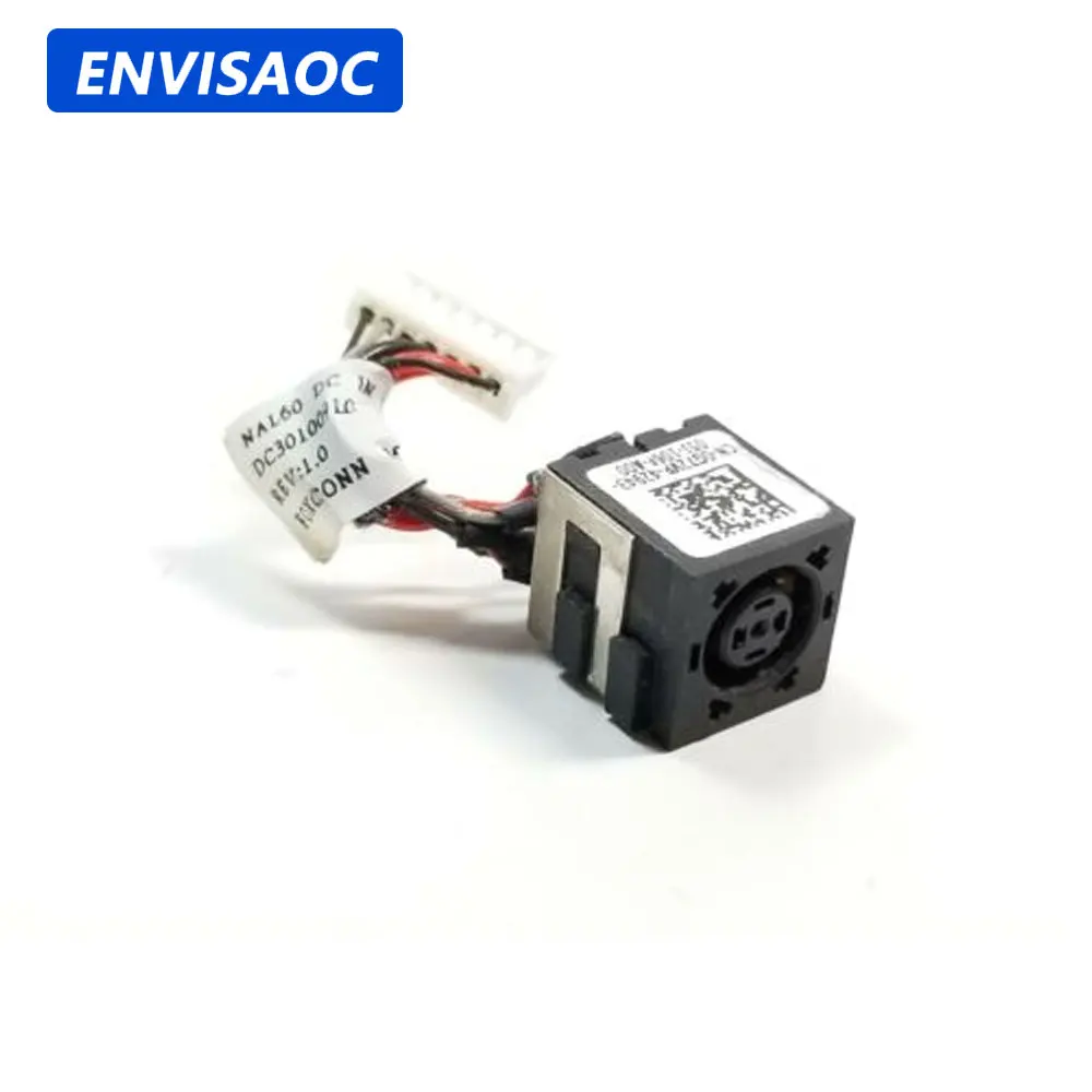Para Dell Latitude E4300 E4310 PP13S portátil conector de alimentación CC Jack DC-IN Cable flexible de carga 0G72VP DC30100AF0L DC 30100910 L L