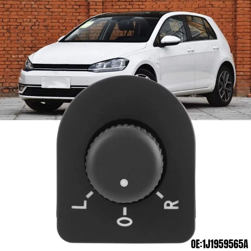 Perilla de ajuste del interruptor de Control del espejo retrovisor lateral 1J1959565A para Volkswagen VW Golf 4 Jetta Bora Mk4 Beetle 1998-2006 1J1 959 565A
