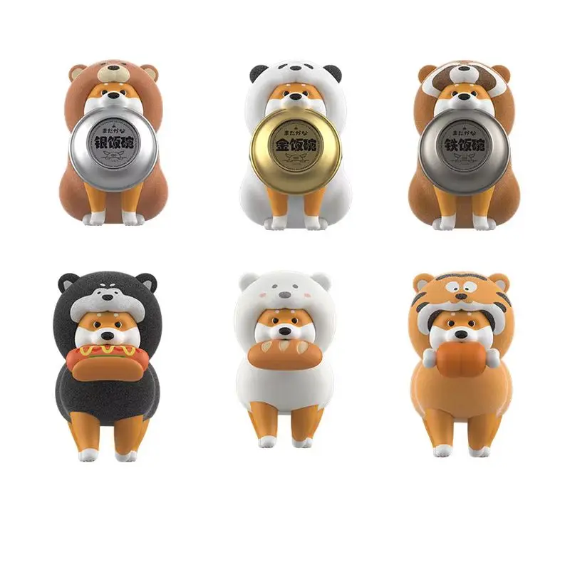 

New low-priced foodie dog twist egg toy trendy blind box cute doll decoration desktop decoration for boys and girls creative gif