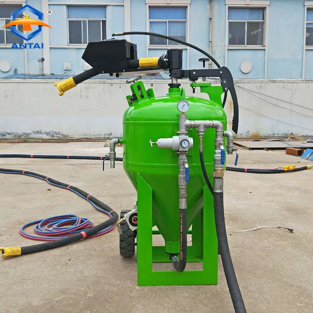 ATDB500 Wet Type Glass Bead Abrasive Sand Blasting Machine For Car Body Repair Workshop