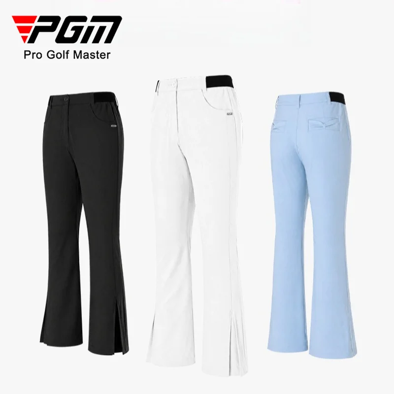 PGM Girls Golf Pants Summer Breathable Stretch Sports Pants KUZ221