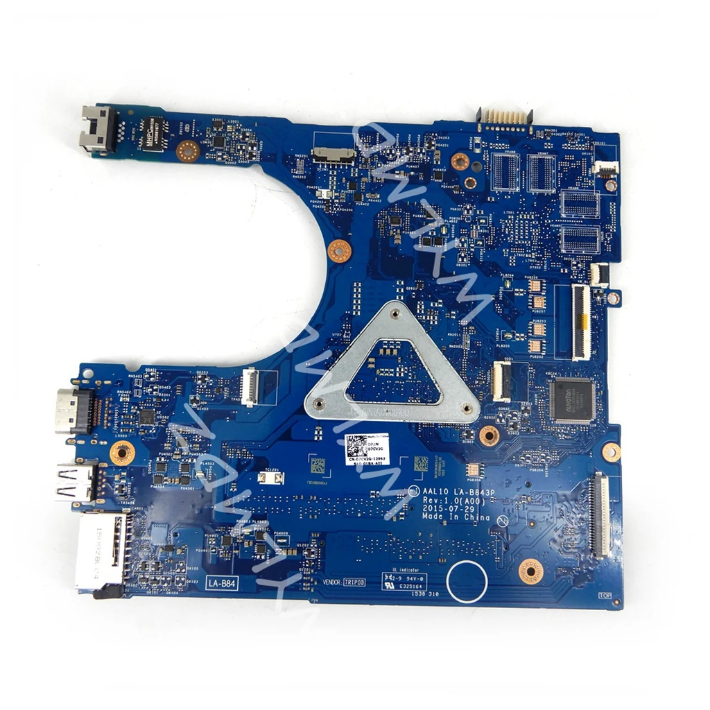 Imagem -02 - Laptop Motherboard para Dell Inspiron La-b843p i3 i5 i7 Cpu Uma pm La-b843p 3458 3558 5458 5558 5758 Testado ok