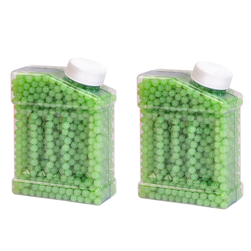 1C 6mm Luminous Hard Plastic Beads Glow in Dark for Team Battle Competition Toy Gun Accessories