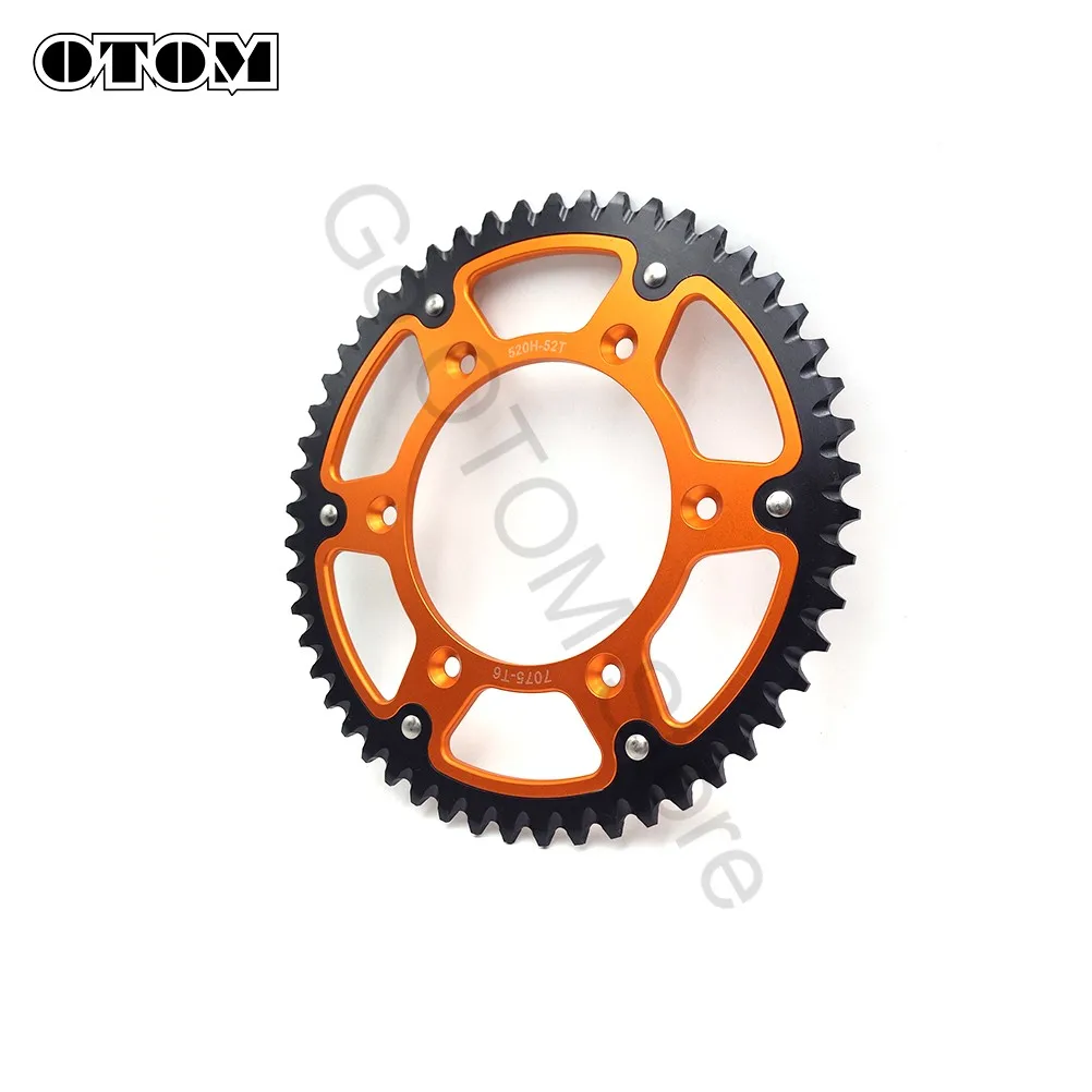 OTOM 1991-2025 Motorcycle Rear Dual Sprocket Chain 520 51T 52T For KTM HUSQVARNA GASGAS SX SXF EXC EXCF XC XCF TC FC TE FE MC EC