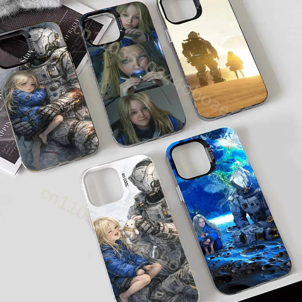 

Game P-Pragmata Diana Phone Case For iPhone 17,16,15,14,13,12,11,Pro,MAX,Plus TPU Soft To Skin-friendly Cover
