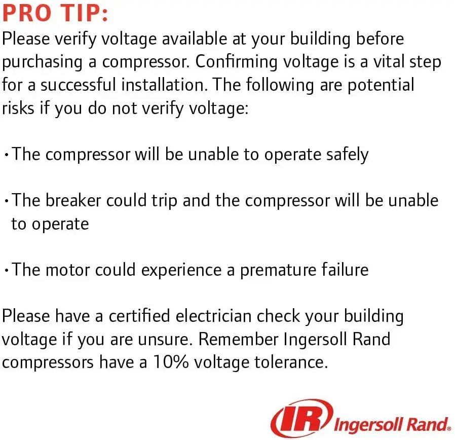 5hp 60 gal Two-Stage Compressor All Season Select synthetic lubricant increases efficiency Individually cast cylinders