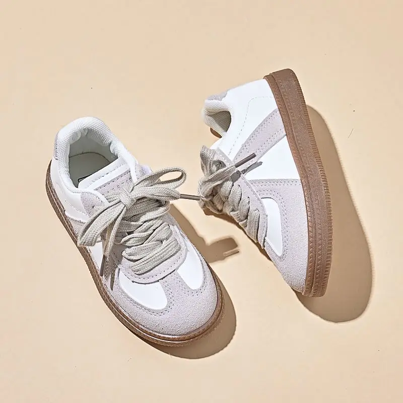 

2026 Spring Autumn Kids Sneakers Soft Sole Casual Shoes for Students Lightweight Fashion Girls Footwear