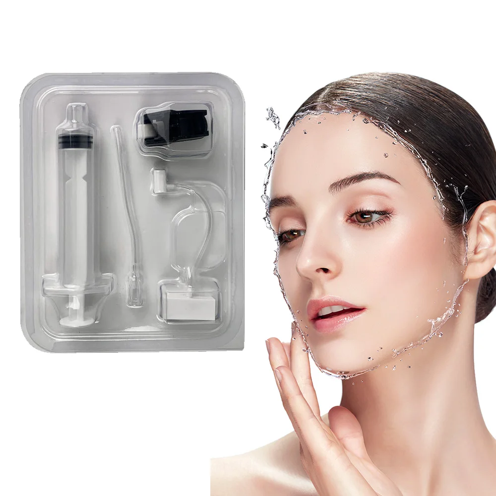 5-50PCS Nano Chip Cartridge for Micro Power Gun Vanadium Titanium Crystal Tubing Disposable for Face Body Skin Whitening