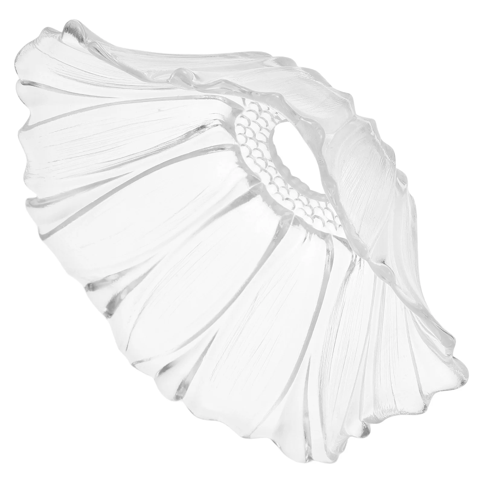 

Vintage Clear Flower Shaped Glass Lamp Shade Replacement for E27 Table Floor Pendant Light Fixture Light Shade