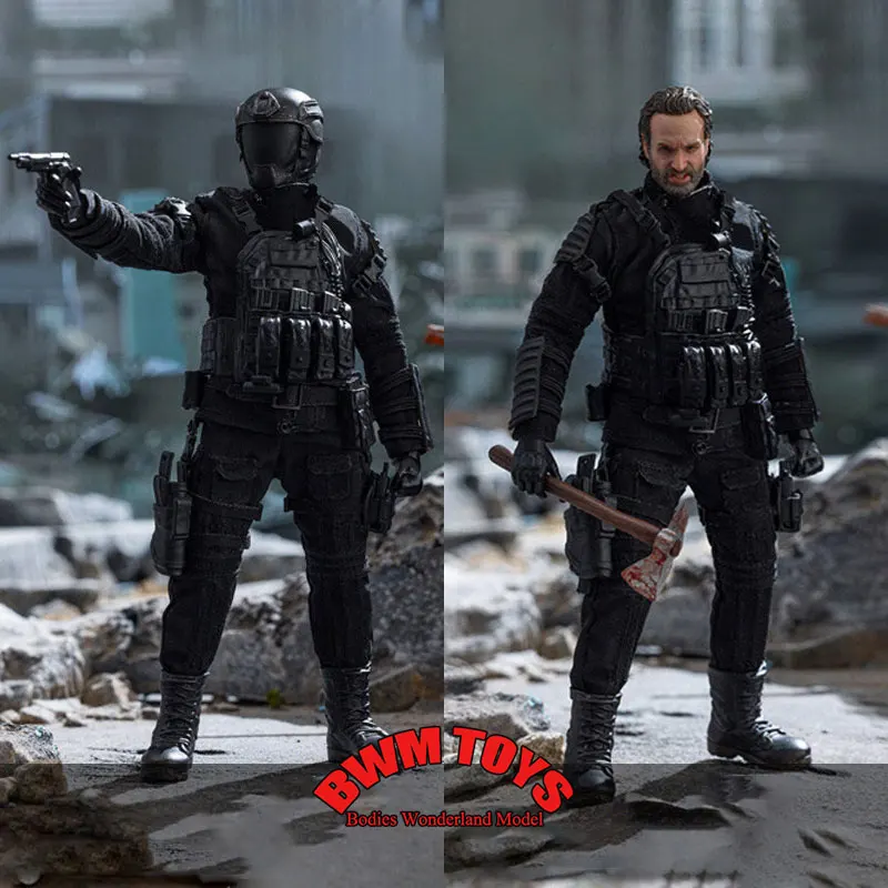 In Stock HIYA ESW0318 1/12 Scale Male Soldier Public Security Special Forces Rick 6inch Action Figure Doll Collection - view 2