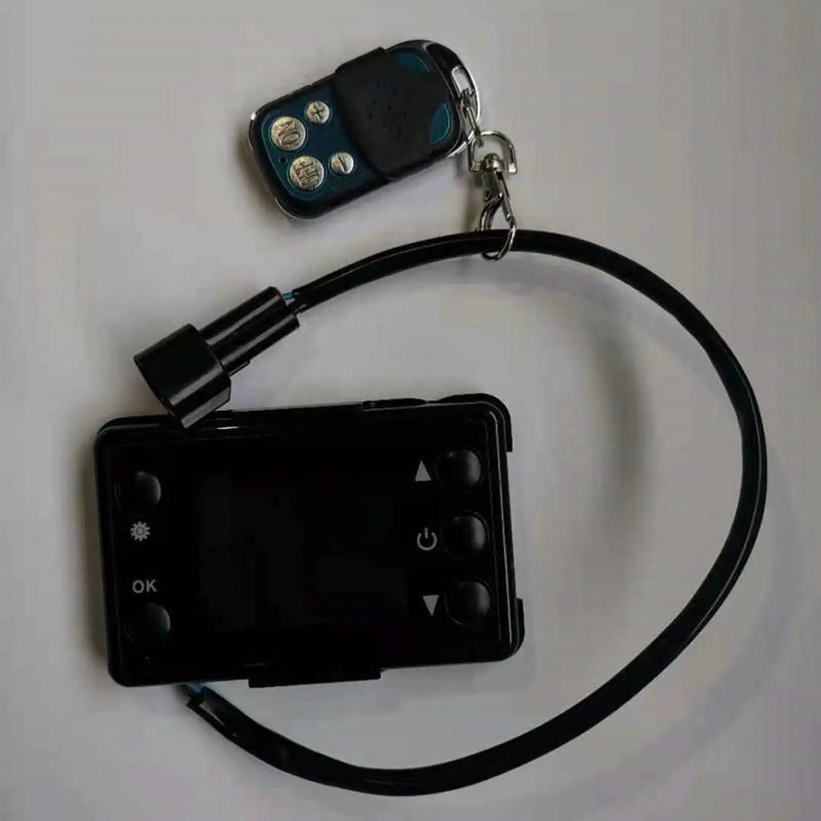 

LCD Parking Heater Controller Switch with Remote Timing Function Universal 12V 24V for Vehicle Truck