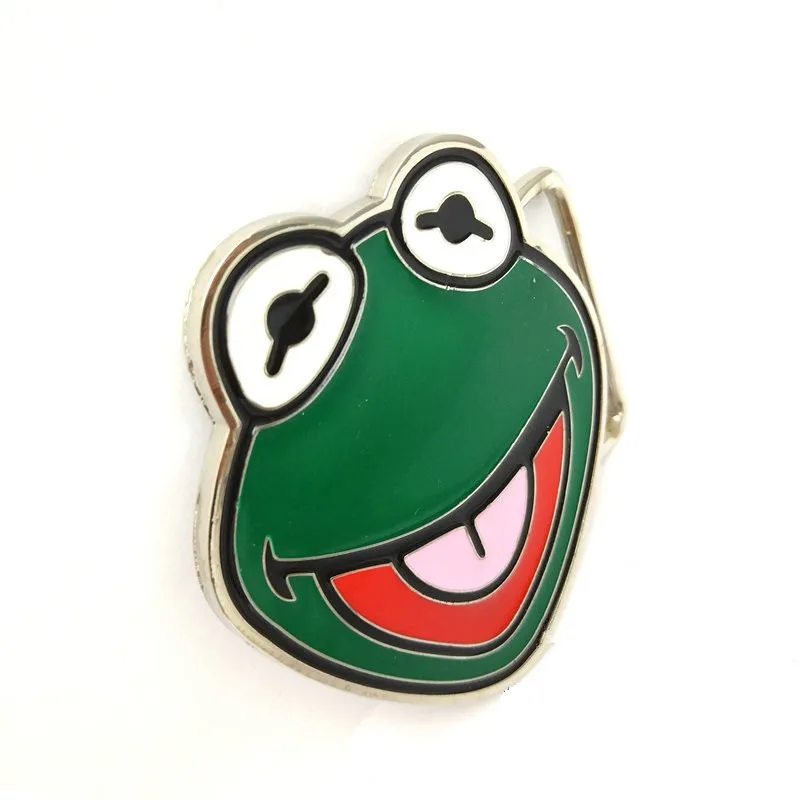 

New cartoon character frog belt buckle