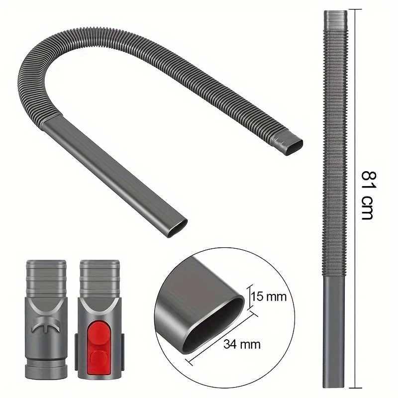 مجفف تنفيس طقم منظف مكنسة خرطوم مرفق ل دايسون V15 V12 V11 V10 V8 V7 V6 المكانس الكهربائية مزيل الوبر فراغ مرفق #3