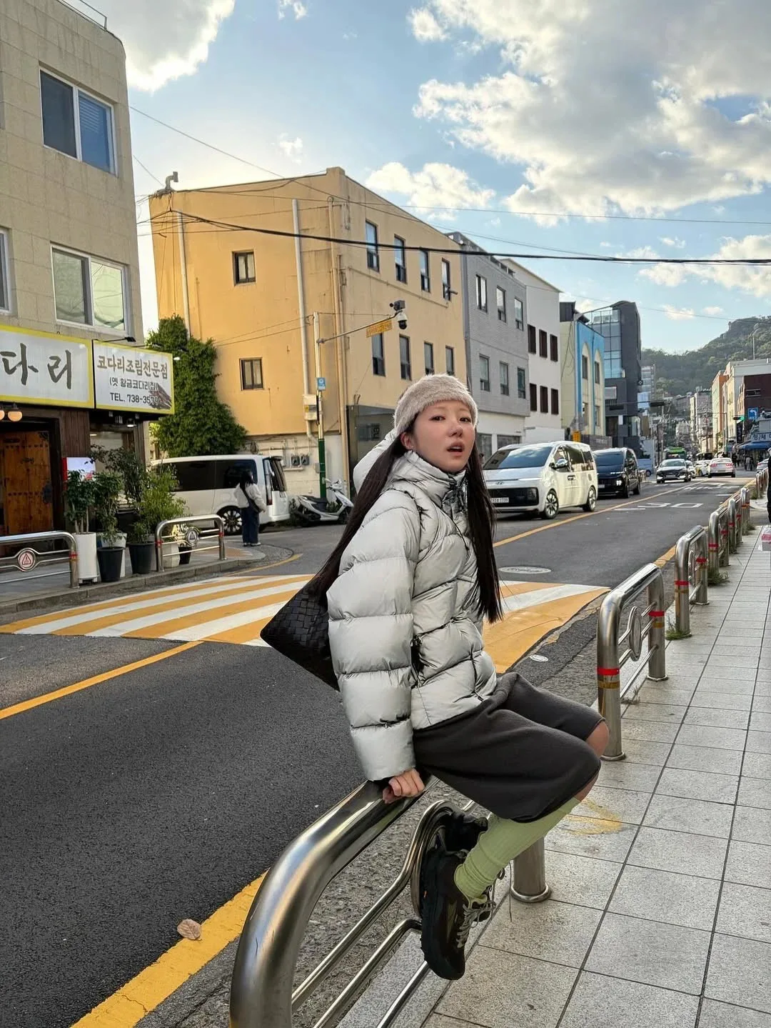 Lightweight Du down Hooded Jaet Women's Sle Commute Windproof Warm Long Sve Mid-Length Zipper Closure Pure Color