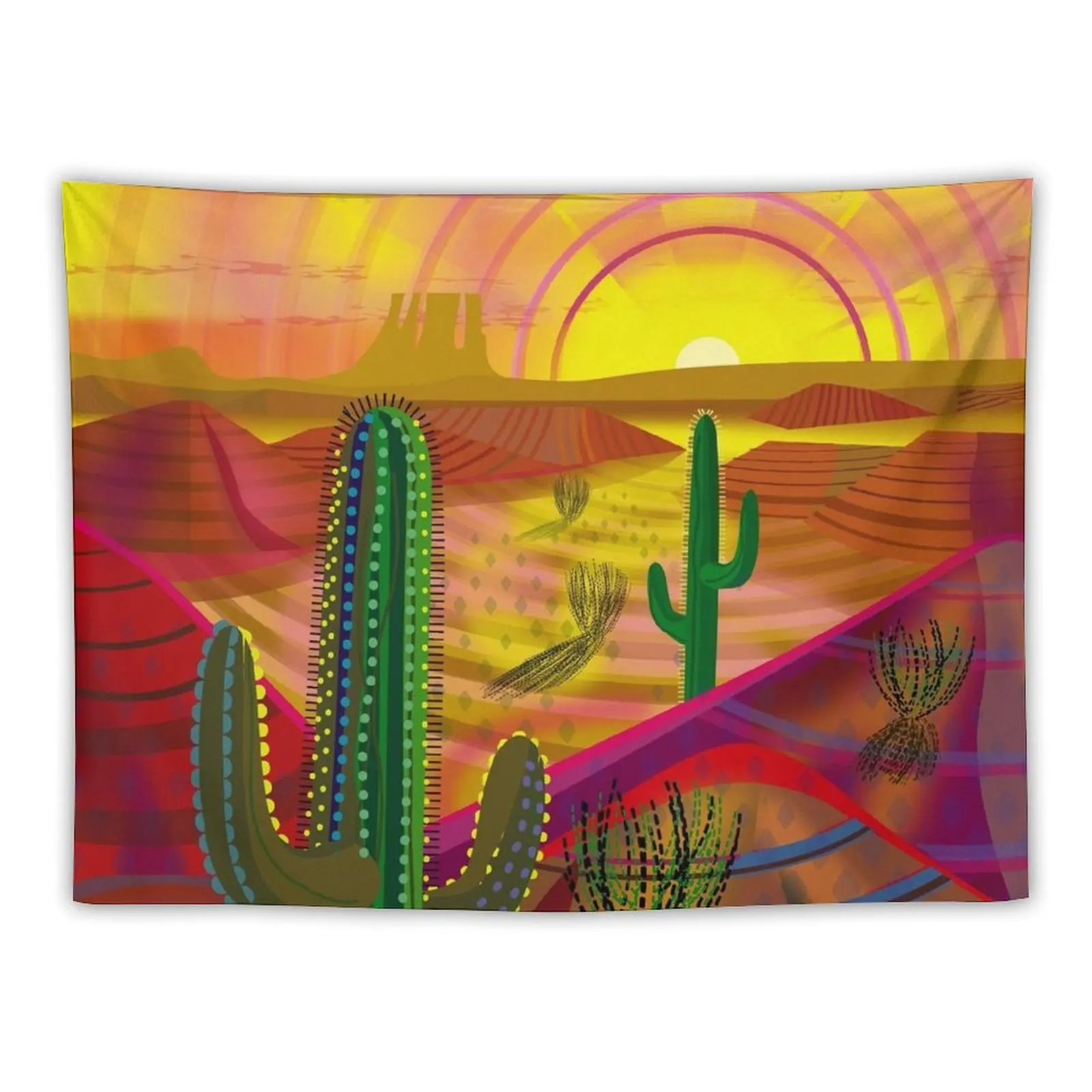 

Peyote Dawn Tapestry Aesthetic Room Decor Korean Home Supplies Custom House Decorations Tapestry