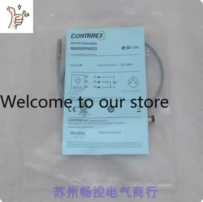 * Spot Sales * New Kerui CONTRINEX Sensor M08S02PNOC8 Spot M08S02PN0C8