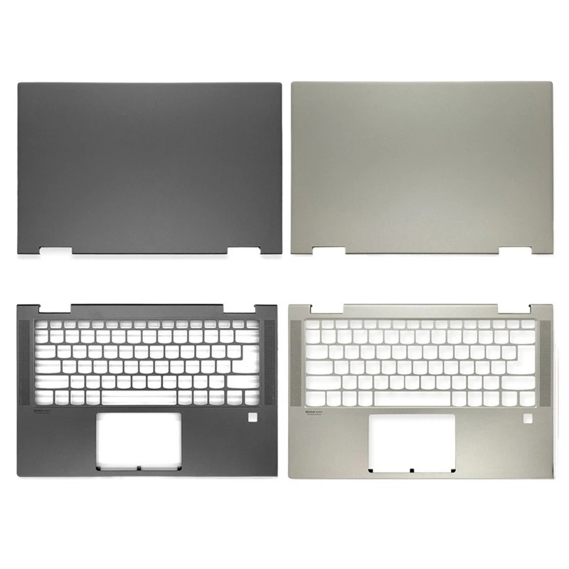 

Оригинальный новый для YOGA C740-14 C740-14IML, задняя крышка ЖК-дисплея, задняя крышка, корпус экрана, верхняя часть упора для рук, нижняя база, серый, золотой корпус