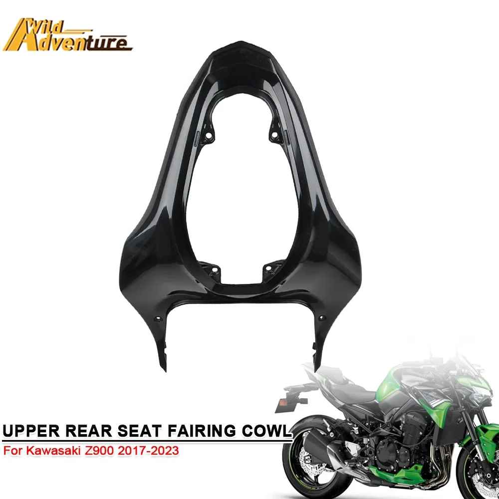 

For Kawasaki Z 900 Z900 z900 2017-2022 2023 Motorcycle Accessories Unpainted Upper Rear Seat Fairing Cowl Cover Duck Tail Panel