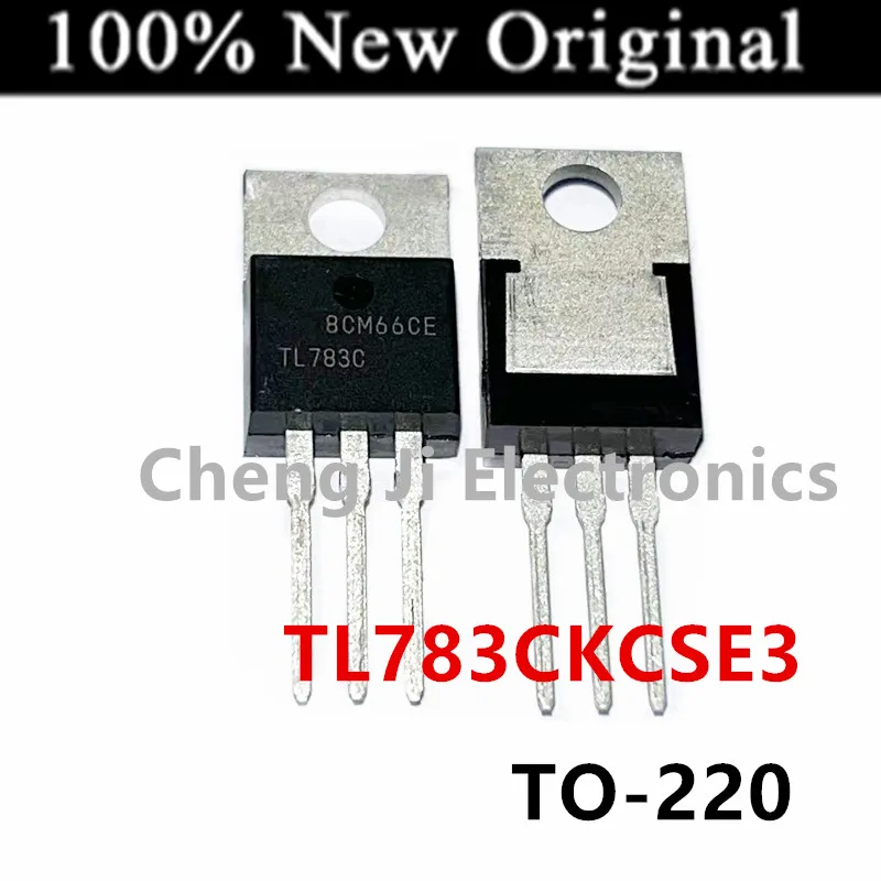 5PCS/Lot     TL783CKCSE3    TL783CKCS    TO-220-3    Marking：TL783C   New original High voltage Adjustable Regulator Chip