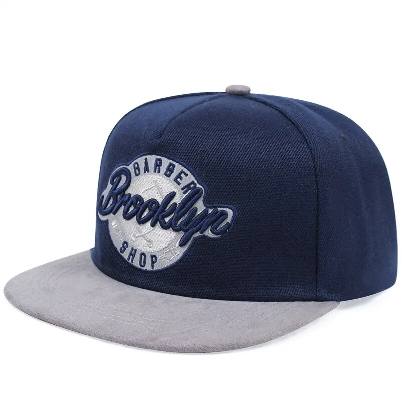 BROOKLYN Letter Embroidered Snapback Cap Men Fashion Cotton% Hat Adjusted Outdoor Sport Leisure Hats Hip Hop Baseball Caps