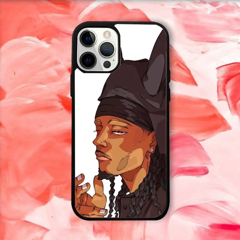 حافظة هاتف Rapper P-Playbois C-Cartis لهاتف iPhone 16e,16,15,14,13,12,11,Plus,Pro,Max,Mini Magsafe شحن لاسلكي مغناطيسي