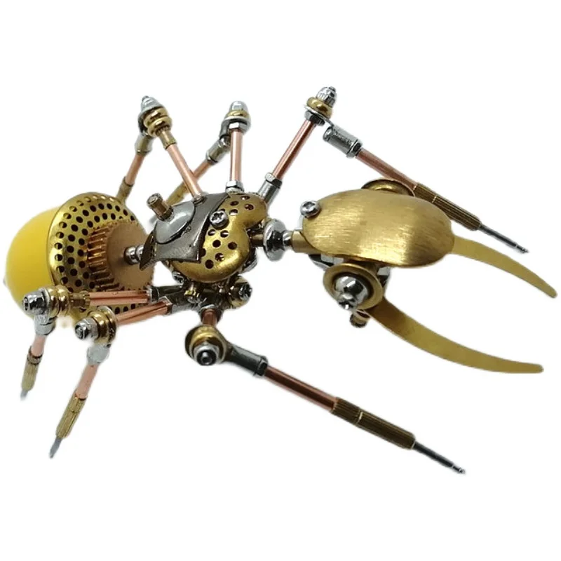 

mechanical insect diy metal assembly model ant 3D three-dimensional puzzle creative adult handmade gift - Finished Product