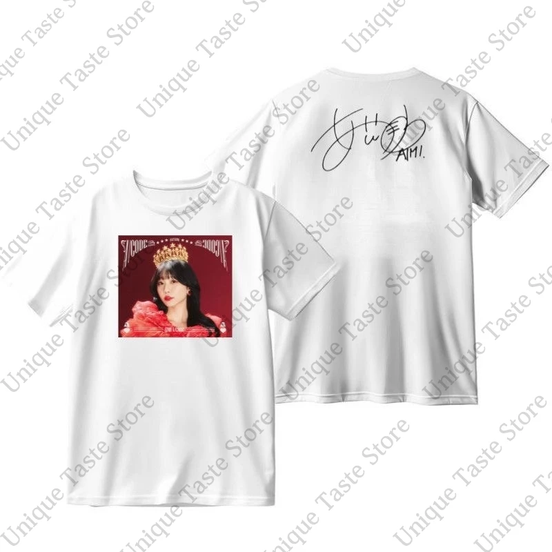 BanG Dream Poppin Party T Shirt Terakawa Aimi A/CODE T-shirt Toyama Kasumi Fashion Men Women Summer Cotton Short Sleeve Tee Tops