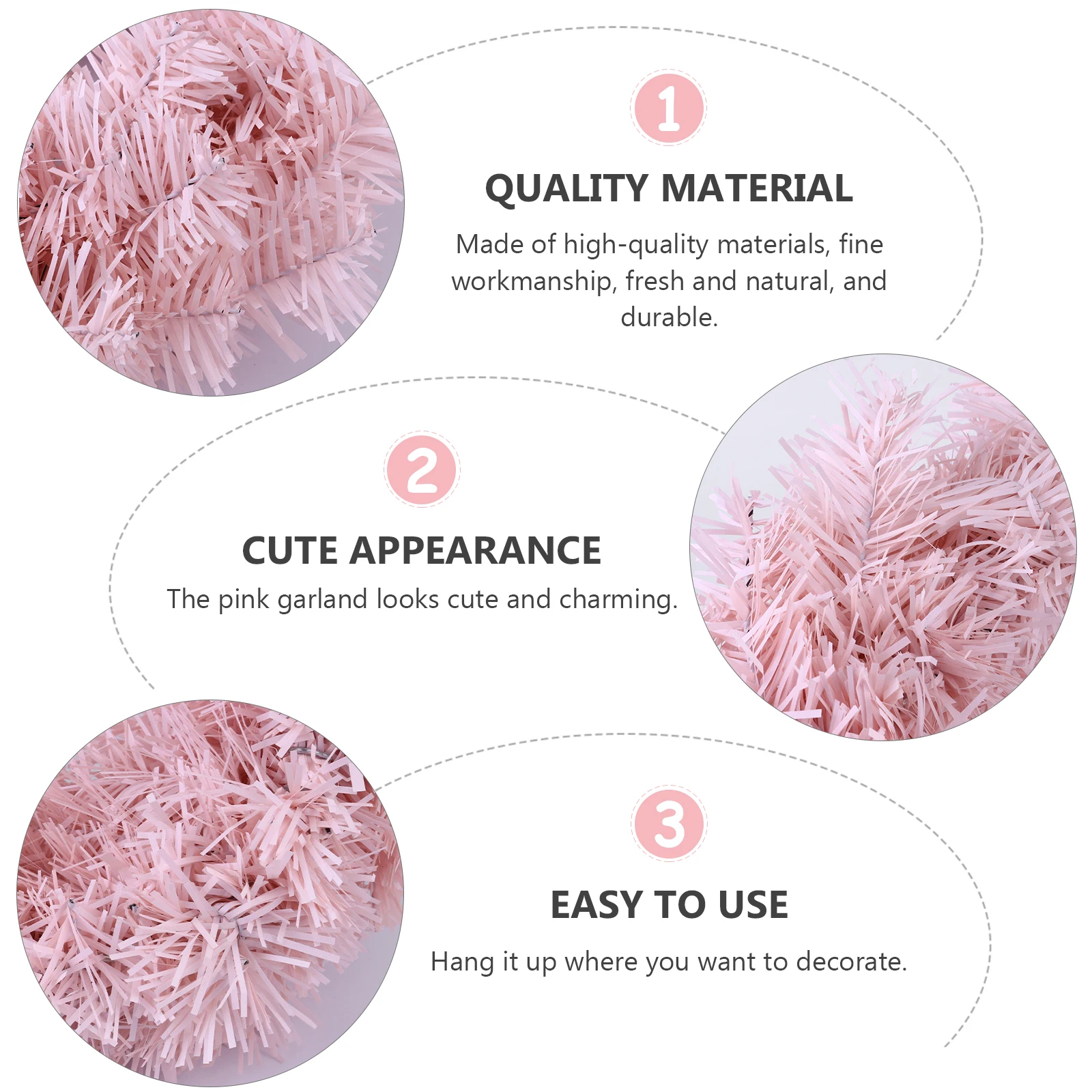 

1pc Christmas Wreath Door Wreath Wall Ornament Decorative Garland Pendant Festival Holiday Decoration Indoor Outdoor Use