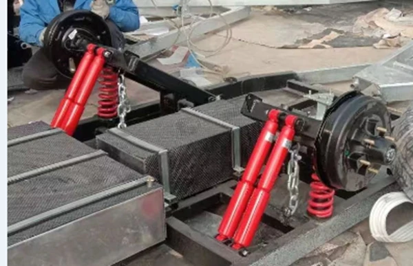 Customized High-quality Independent Suspension System That Reduces Body Tilt and Vibration for Trailers