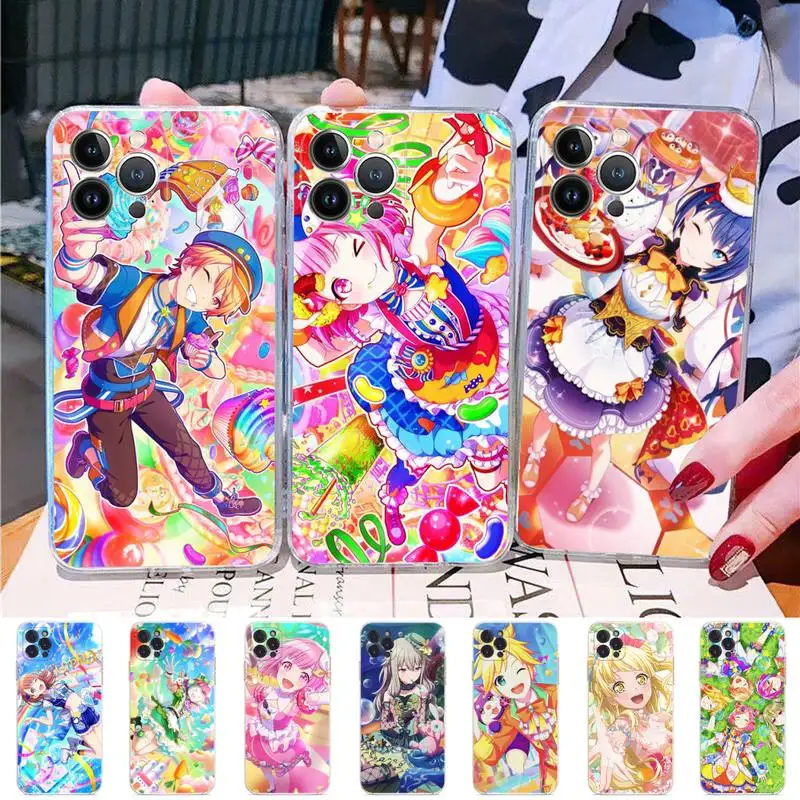 Magical Japan Anime Sekai Phone Case For iPhone 14 11 12 13 Mini Pro XS Max Cover 6 7 8 Plus X XR SE 2020 Funda Shell