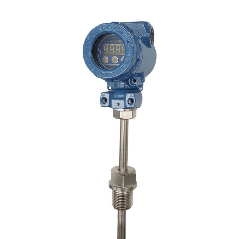 

Встроенный датчик температуры взрывозащищенный бронированный взрывозащищенный связь 4–20 мА