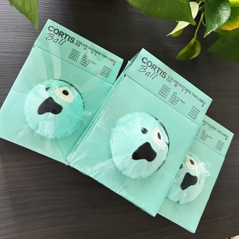 Muñeco de Peluche Cortis Ball, Edición del Álbum Kpop Color Outside The Lines, Verde Menta, Coleccionable para Fans del Kpop, Disponible