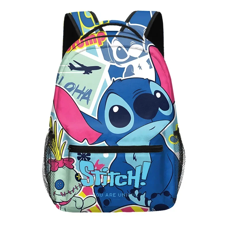 New Stitch 3d Fully Printed Cartoon Backpacks Backpacks For Primary And Secondary School Students Travel Backpacks Laptop Bags