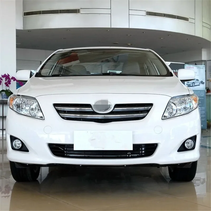 1 Pair Car Exterior Front Bumper Tow Hook Cover Trailer Cap For Toyota Corolla 2007 2008 2009