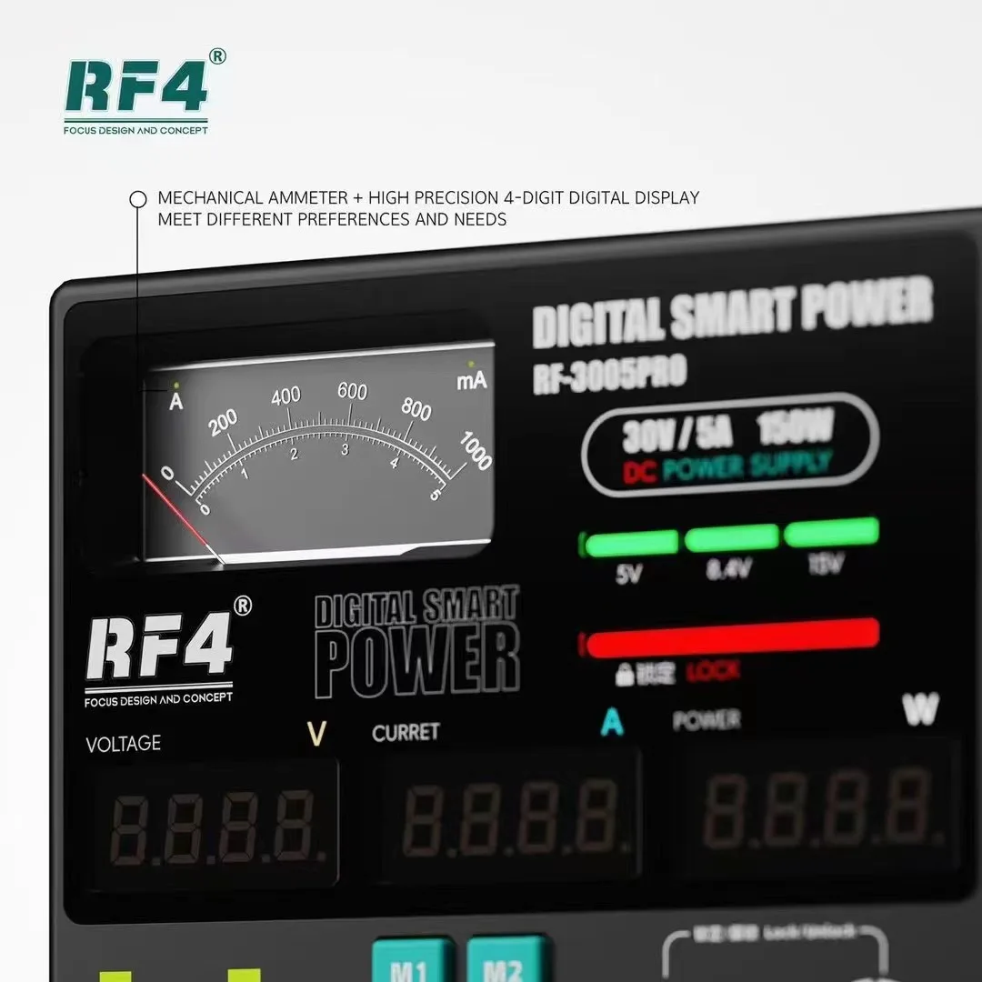 RF4 RF-3005D RF-3005Pro Power Supply DC Regulated Power 30V 5A For Mobile Phone Computer Repair Checking Tool