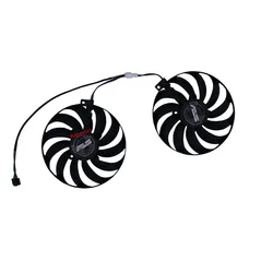 2Pcs/Set,T129215SU,4Pin,VGA Cooler,For ASUS RX5600XT 5700 5700XT DUAL EVO OC,Video Card Fan,Replace FDC10U12S9-C PLD10010S12HH