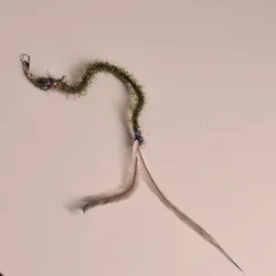 Varita de plumas para gatos con cabezas intercambiables