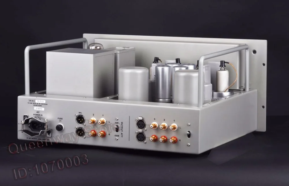 Tube Amplifier Analog Sound LM129 Pre-amplifier with 6J7 274(5u4) WE618 Input Transformer 197A Output Transformer