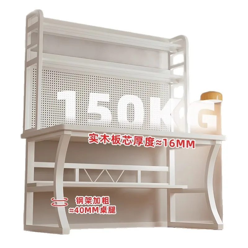 

Книжная полка для стола из цельного дерева, интегрированная с отверстием, компьютер, домашняя, спальня, студент, обучение письму