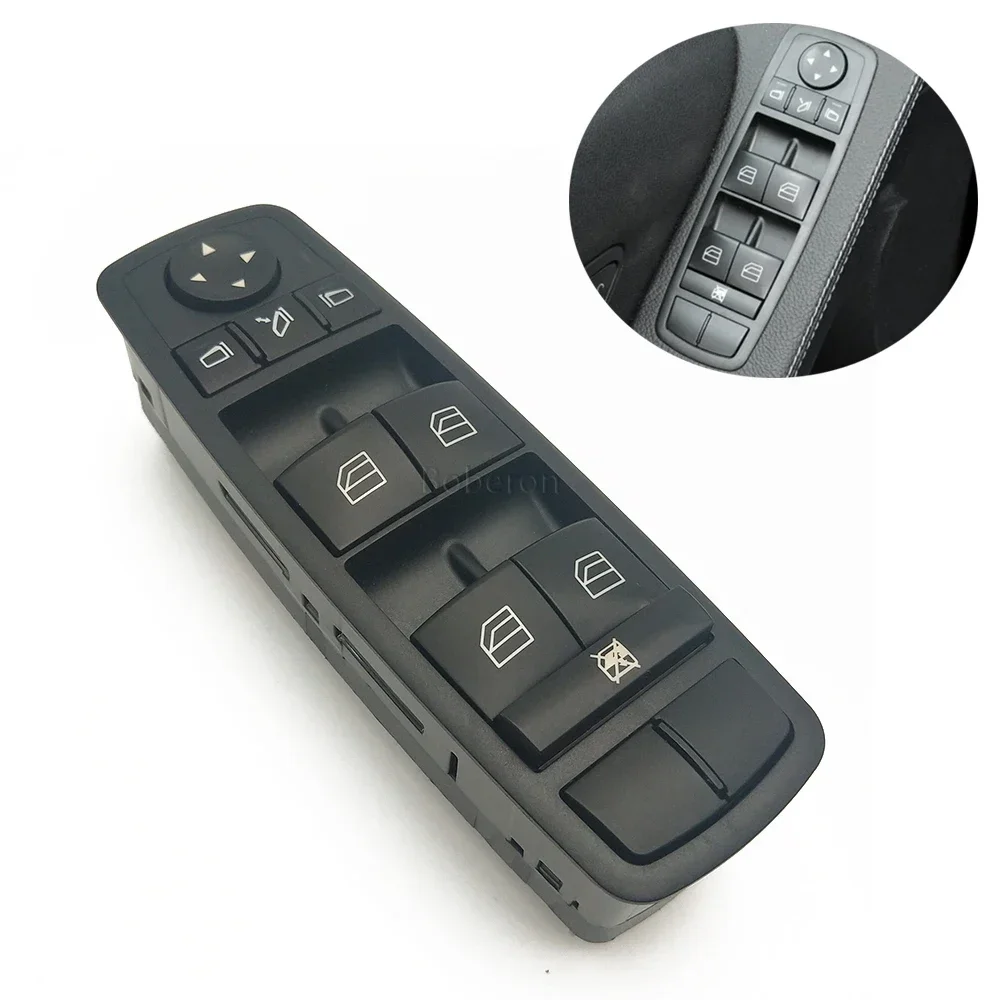 For Mercedes W164 W251 GL320 R320 R500 R63 GL450 GL550 Car Electric Power Window Control Left Front Mirror Switch Button