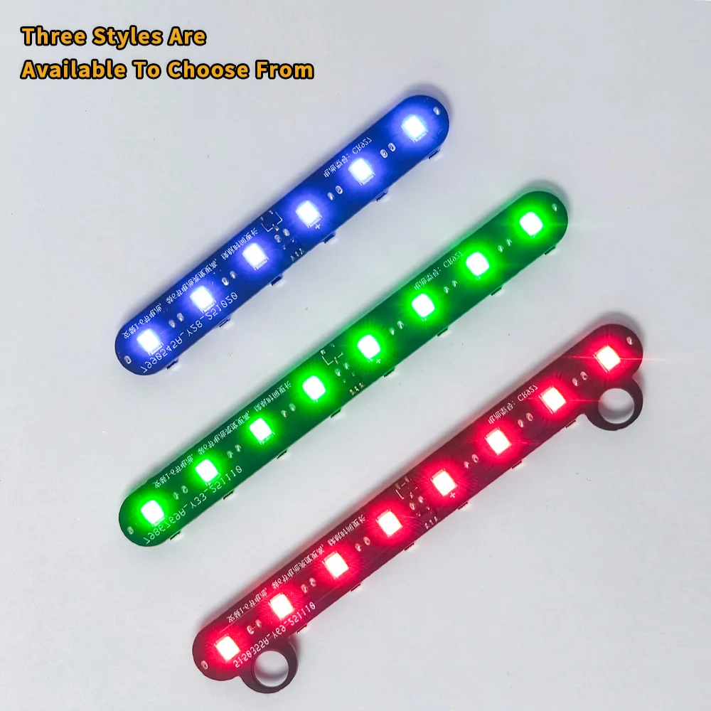 Lampa LED 6-8 głowic o super jasności, 3 tryby, sterowanie magnetyczne, do samodzielnego montażu, do mikrokrajobrazów, modeli samochodów/rowerów/robotów/domków dla lalek, z baterią.