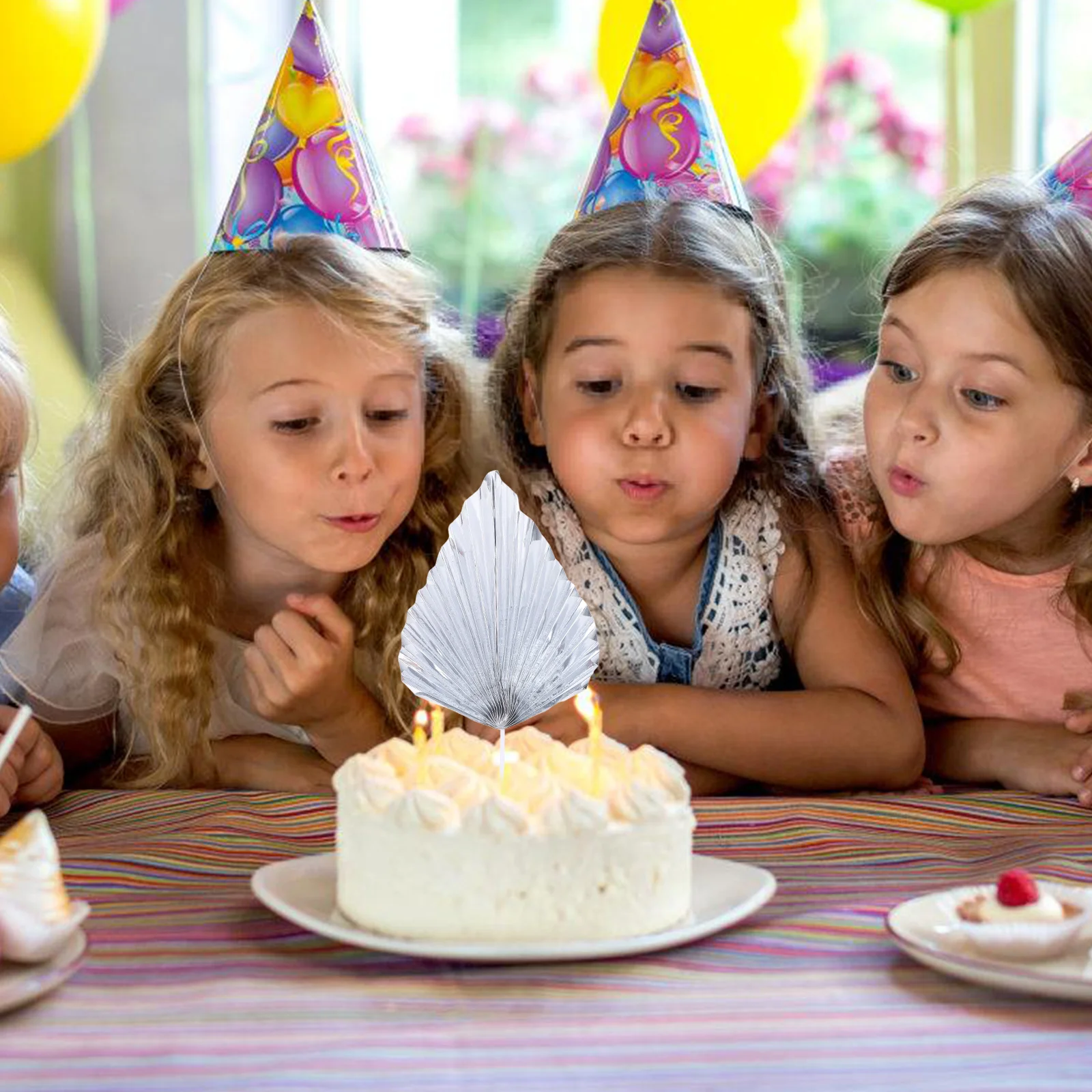 

1 set 1 Set Mermaid Cake Topper Ginkgo Leaves Design Theme Party Decoration For Birthday Baby Shower Cupcake