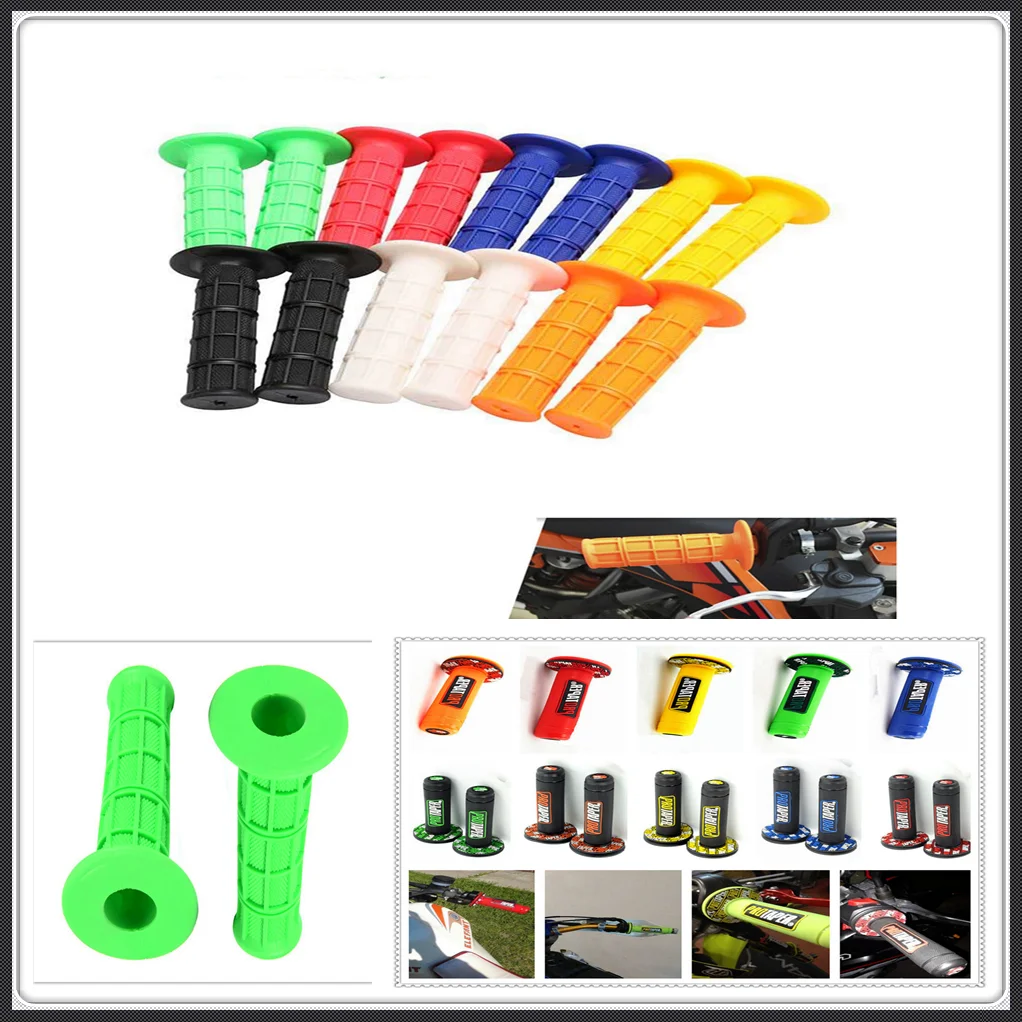 for Ducati TRicoloR 1299 YAMAHA FZ750 FZR750R GENESIS Handle Grip motocross Motorcycle Rubber plastic Hand Grips