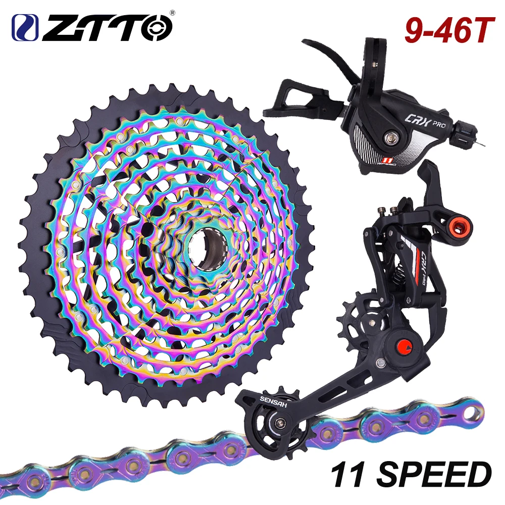 ZTTO MTB 11 Speed Shifter Set 11s 9-50T XD Cassette 9-46T 9-42T XD