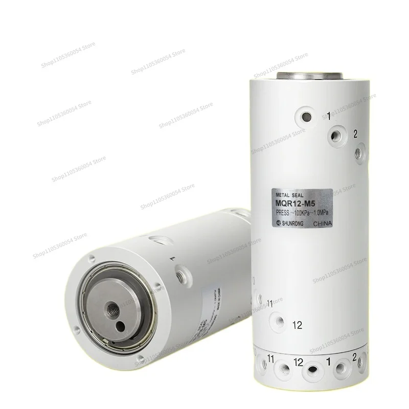 For High-speed Rotary Joint MQR2/4/8/12/16-M5 High-speed Multi-channel Low-turn 360-degree Slip Ring Multi-channel Connector