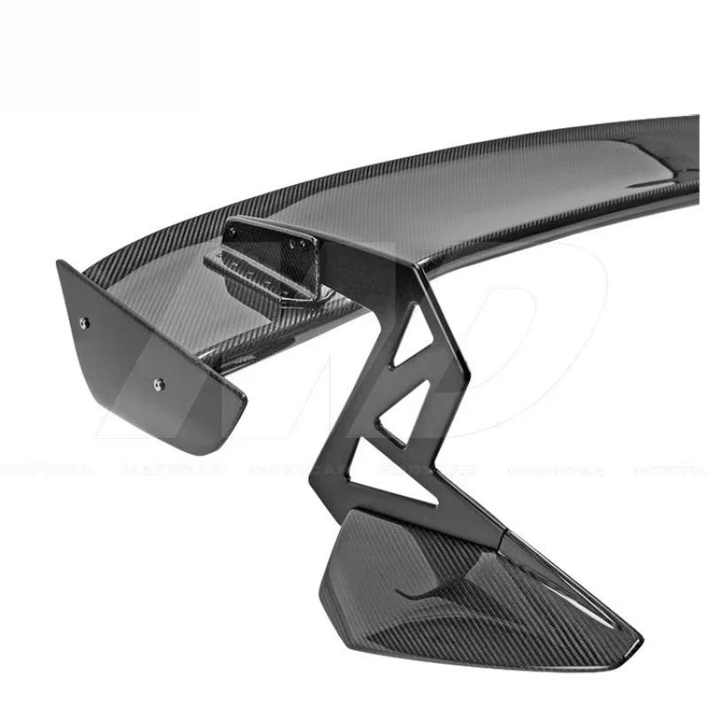 سبويلر خلفي من ألياف الكربون على طراز ملعقة لسيارة Honda Civic Type-R Fk7 Fk8 #5