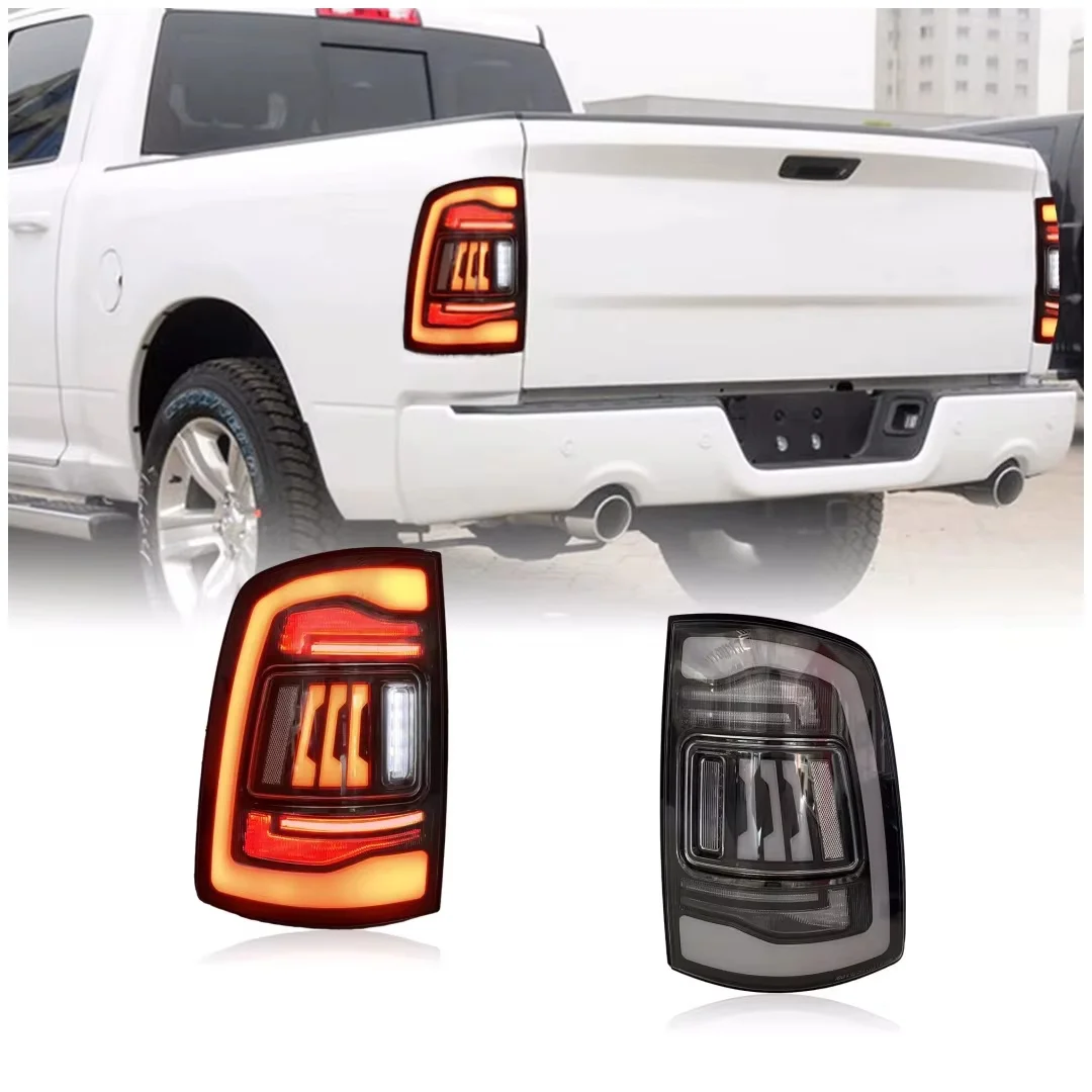 

LED Tail Lights for Dodge RAM 1500 2500 3500 2009-2018 Reverse Brake Turn Signal Lights with Start-up Sequence