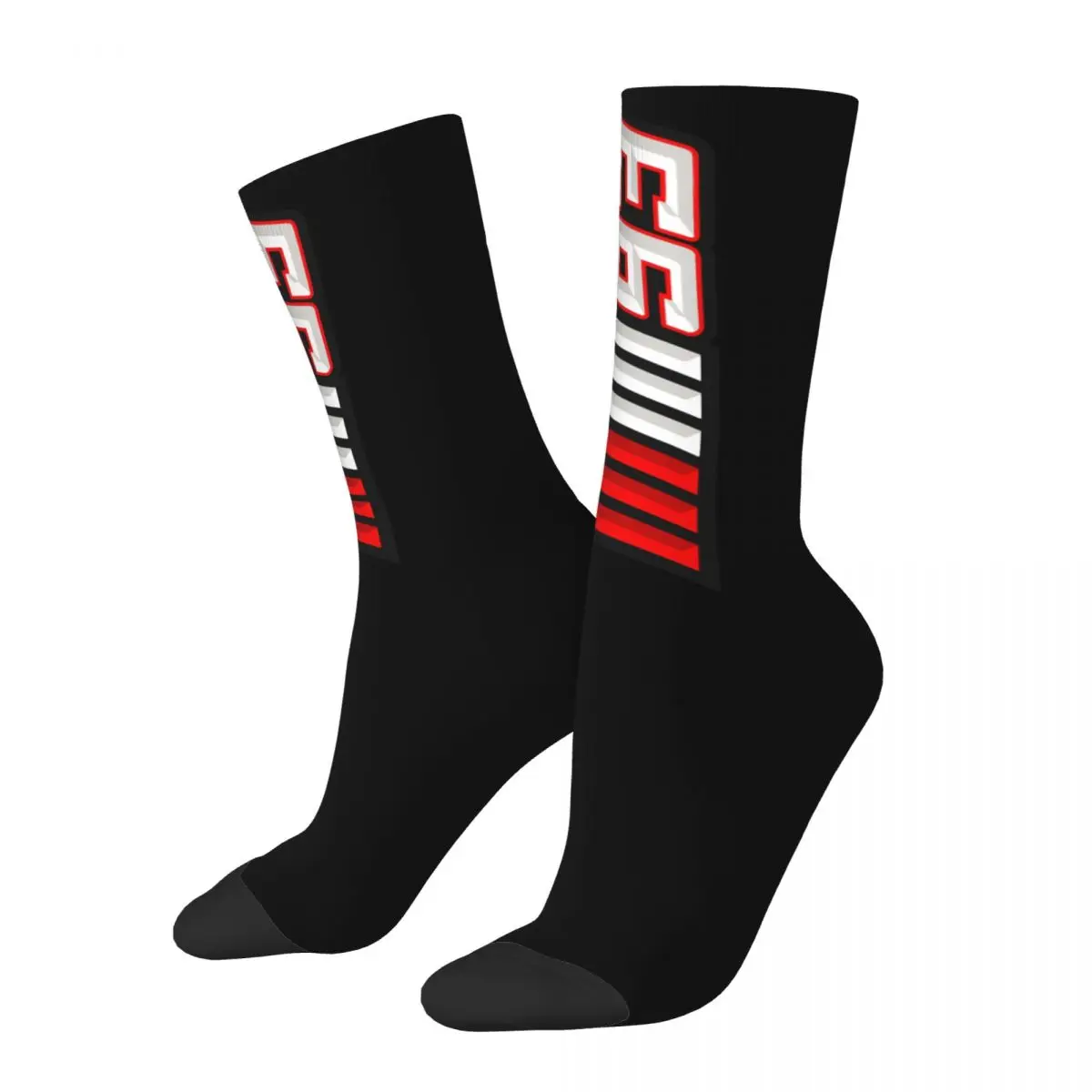 

Motorcycle Racer 93 Marquez Unisex Winter Socks Warm Happy Socks Street Style Crazy Sock