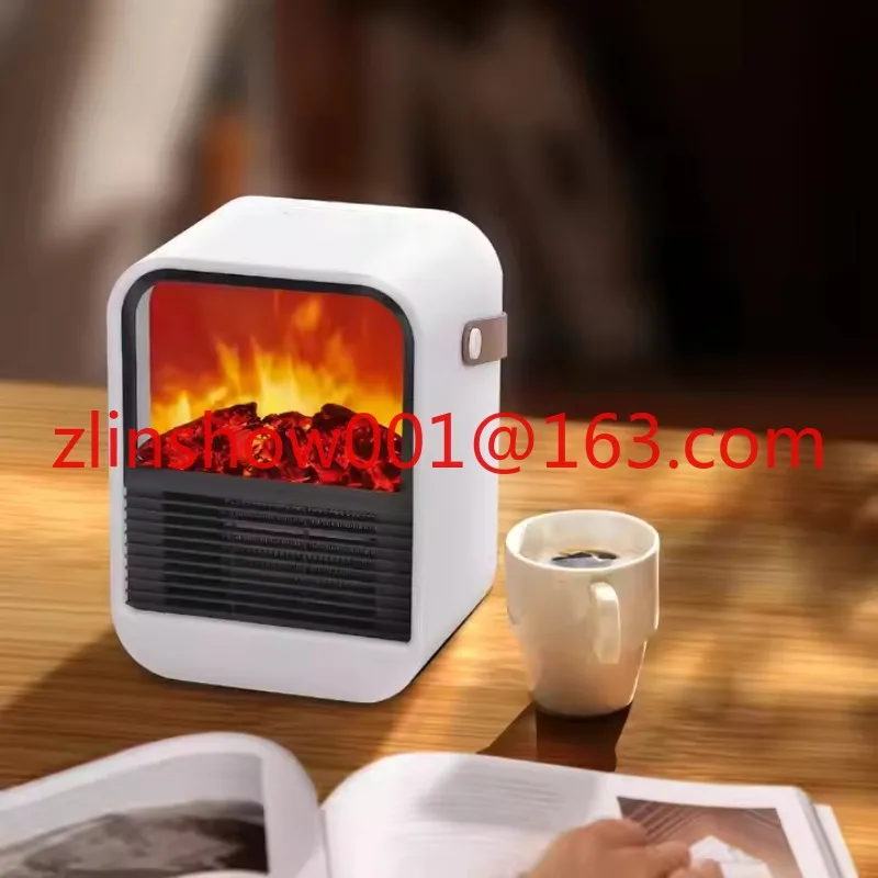 

Электрический обогреватель для камина, теплый вентилятор, портативный настольный бытовой домашний обогреватель, плита, радиатор, машина для обогрева пламени